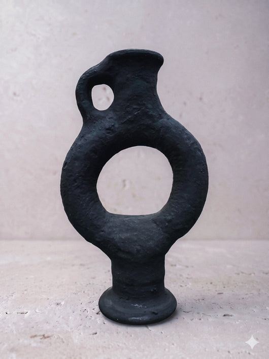 Obsidian Decorative Vase